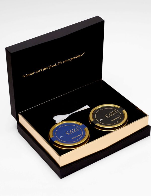 Beluga & Baerii Caviar Combo (30g each) – Luxury Iranian Selection